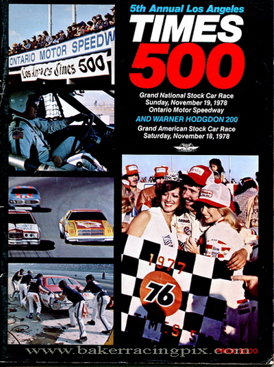 1978 Los Angeles Times 500