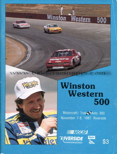 1987 Winston Western 500/Motorcraft-TrakAuto 300