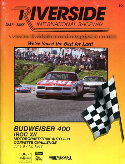 1988 Budweiser 400/Motorcraft-TrakAuto 200/IROC XII